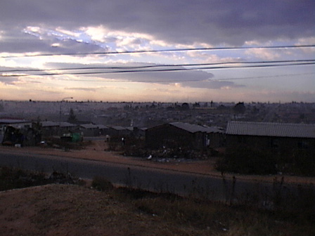 Soweto at dusk